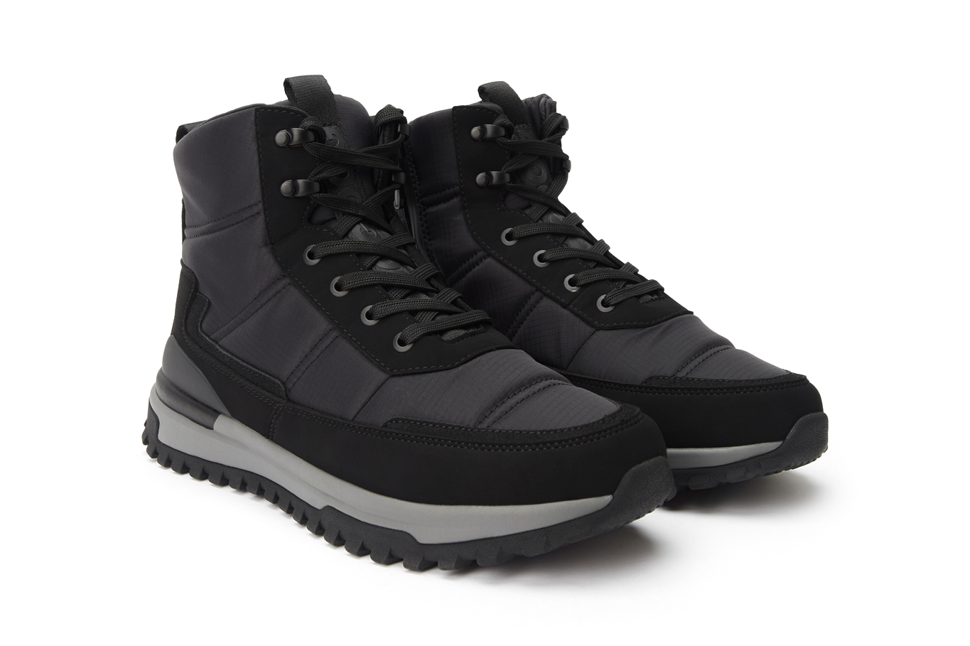 ботинки 31269AM-0401 черный рипстоп, фото 2